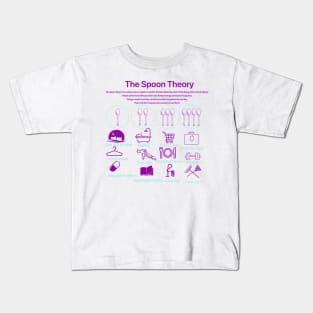 The Spoon Theory Awareness Merchandise Kids T-Shirt